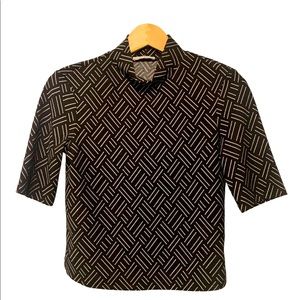 Zara Mock Neck Knit Top